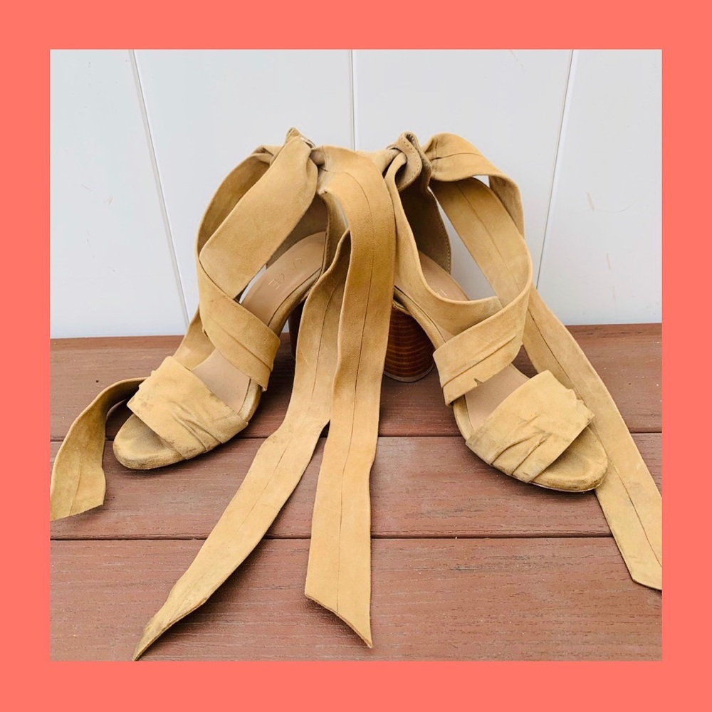 Raye the Label ‘Mia’ for Revolve Tan Boho Heel